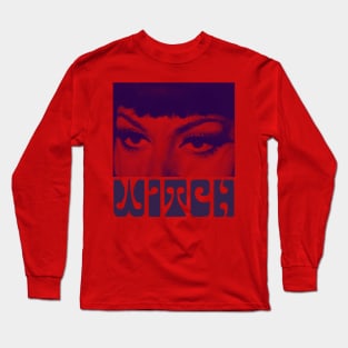 Wicca/Witchcraft † Retro Design Long Sleeve T-Shirt